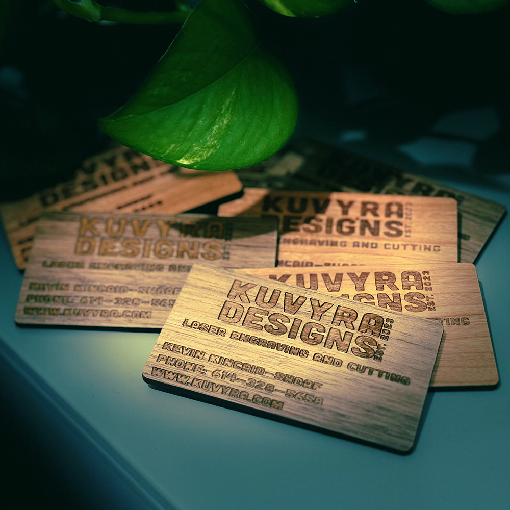 Wooden Business Cards